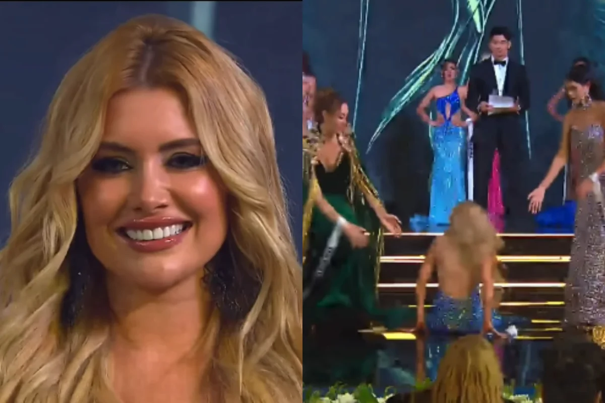 miss brasil leva tombo