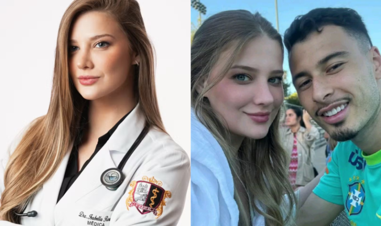 Namorada de Gabriel Martinelli reage a comentário e dispara: “Não me chame de WAG, me chame de médica” 48 Design sem nome 50