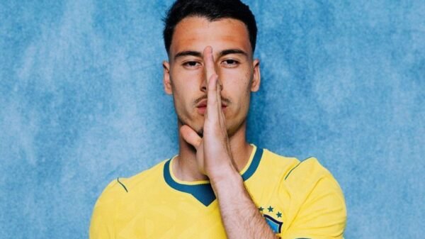 Gabriel Martinelli atacante da Selecao