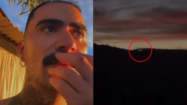 Influencer do PR relata tensão em sítio e filma suposto disco voador; veja vídeo 11 influencer disco voador rj