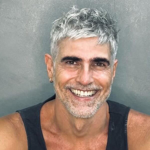Reynaldo Gianecchini abandona grisalho