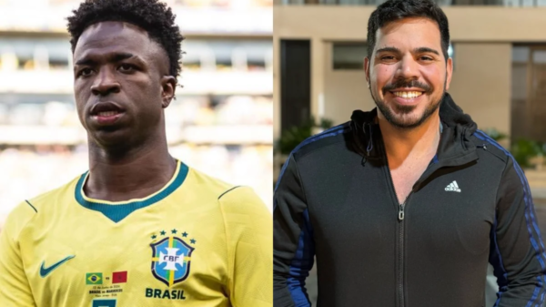 Assessoria de Vini Jr. nega ameaça de processo a influenciador após vídeo sobre pênalti 2 Vini Jr. nega ter ameaçado influenciador de processo após vídeo sobre pênalti