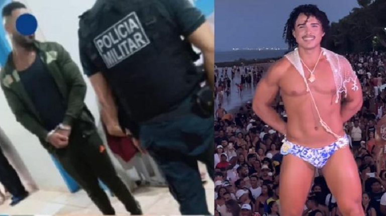 Modelo é preso após atacar vencedor de concurso de beleza no Pará 49 modelo preso