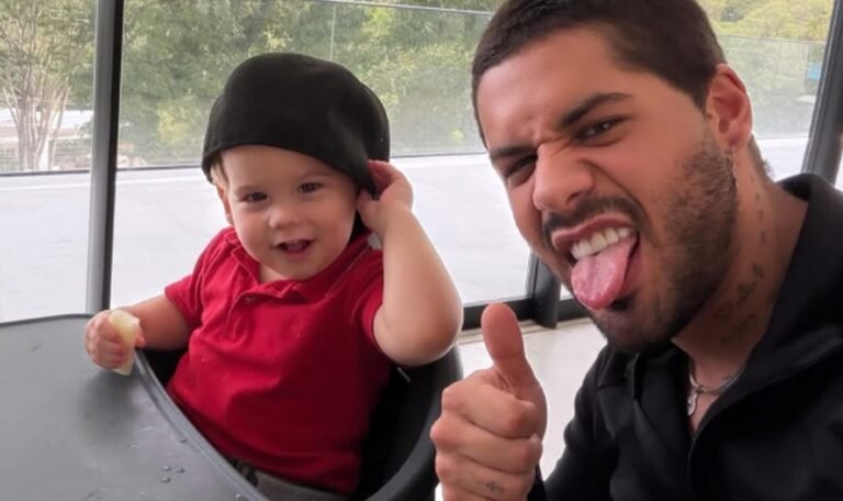 Zé Felipe é denunciado a órgãos de proteção após vídeo polêmico com filho caçula 47 zefelipefilho