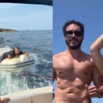 Barco de Viih Tube e Eliezer racha em alto-mar na Itália 47 eliezer viih tube barco quebra