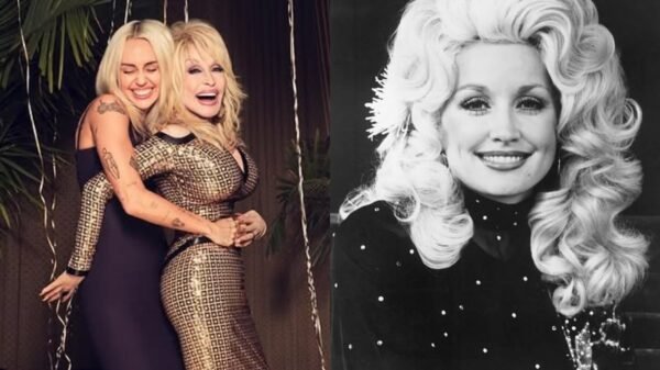 Miley Cyrus se despede de Dolly Parton: “Tenho um anjo ao meu lado” 1 fotojet 12