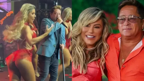 Bailarina confundida com esposa de Leonardo é ex de cantor famoso; saiba quem 2 image