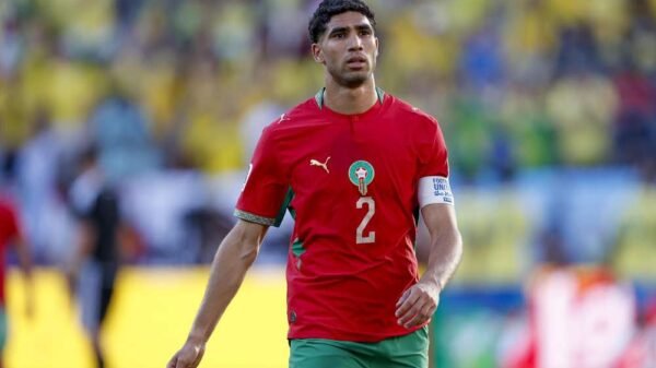 Hakimi, do PSG, tem recurso negado e será julgado por acusação de estupro na França