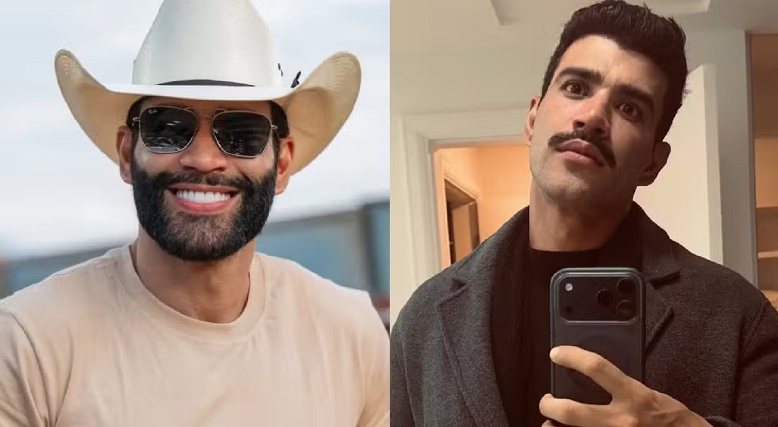 Gusttavo Lima muda o visual e nem os fãs reconhecem — Foto: Reprodução/ Instagram @gusttavolima