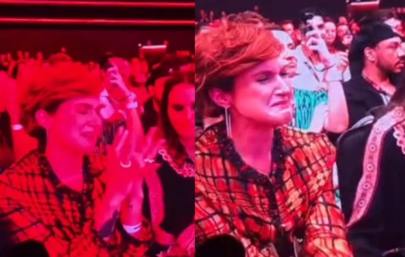 Mila Seidl chora em evento do YouTube após morte de Lito Sousa - Foto: Reprodução/ Instagram @milaseidl
