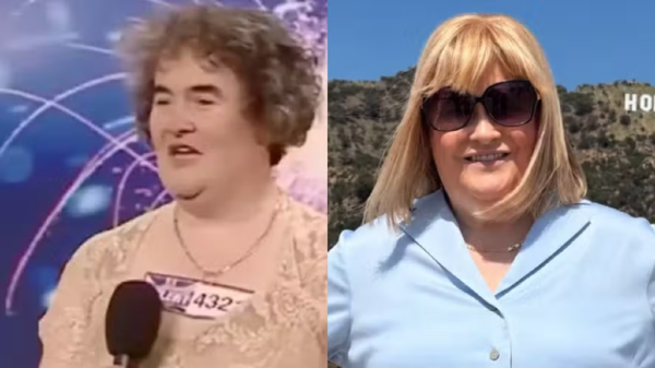 Susan Boyle aparece com novo visual 17 anos após sucesso em reality show