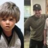 Jake Lloyd no set da franquia 'Star Wars'; o ex-astro mirim em foto recente — Foto: Reprodução