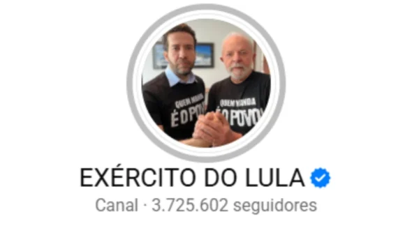 Área técnica do TSE não identifica fake news no canal “Exército do Lula”, mas aponta ação coordenada nas redes 11 Área técnica do TSE não identifica fake news no canal “Exército do Lula”, mas aponta ação coordenada nas redes