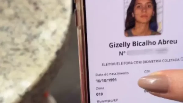 Influenciadora Gizelly Bicalho diz que teve o local de votação alterado para outro estado 1 Influenciadora Gizelly Bicalho diz que teve o local de votação alterado para outro estado