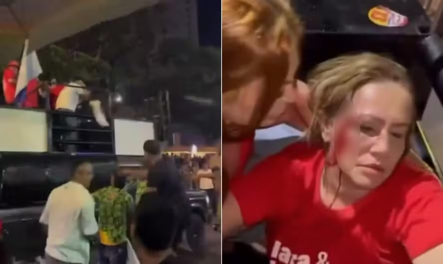 Vereadora Iara Pimentel é agredida durante ato em Minas Gerais e é socorrida pelo Samu