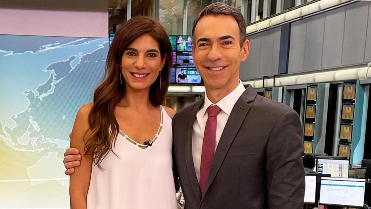 Globo pode dar "férias emergenciais" para César Tralli e Andreia Sadi após polêmicas nos bastidores