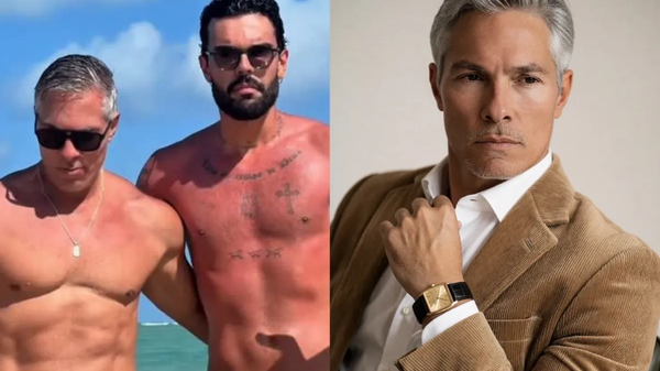 Sogro de Luan Pereira impressiona aos 62 anos com físico definido; veja comparação 1 Sogro de Luan Pereira impressiona aos 62 anos com físico definido; veja comparação