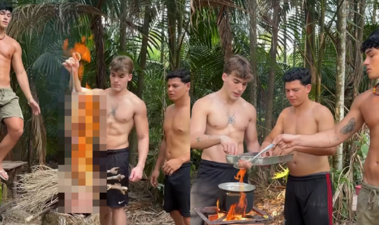 Influenciadores geram revolta nas redes após matarem gambá e prepararem receita com o animal
