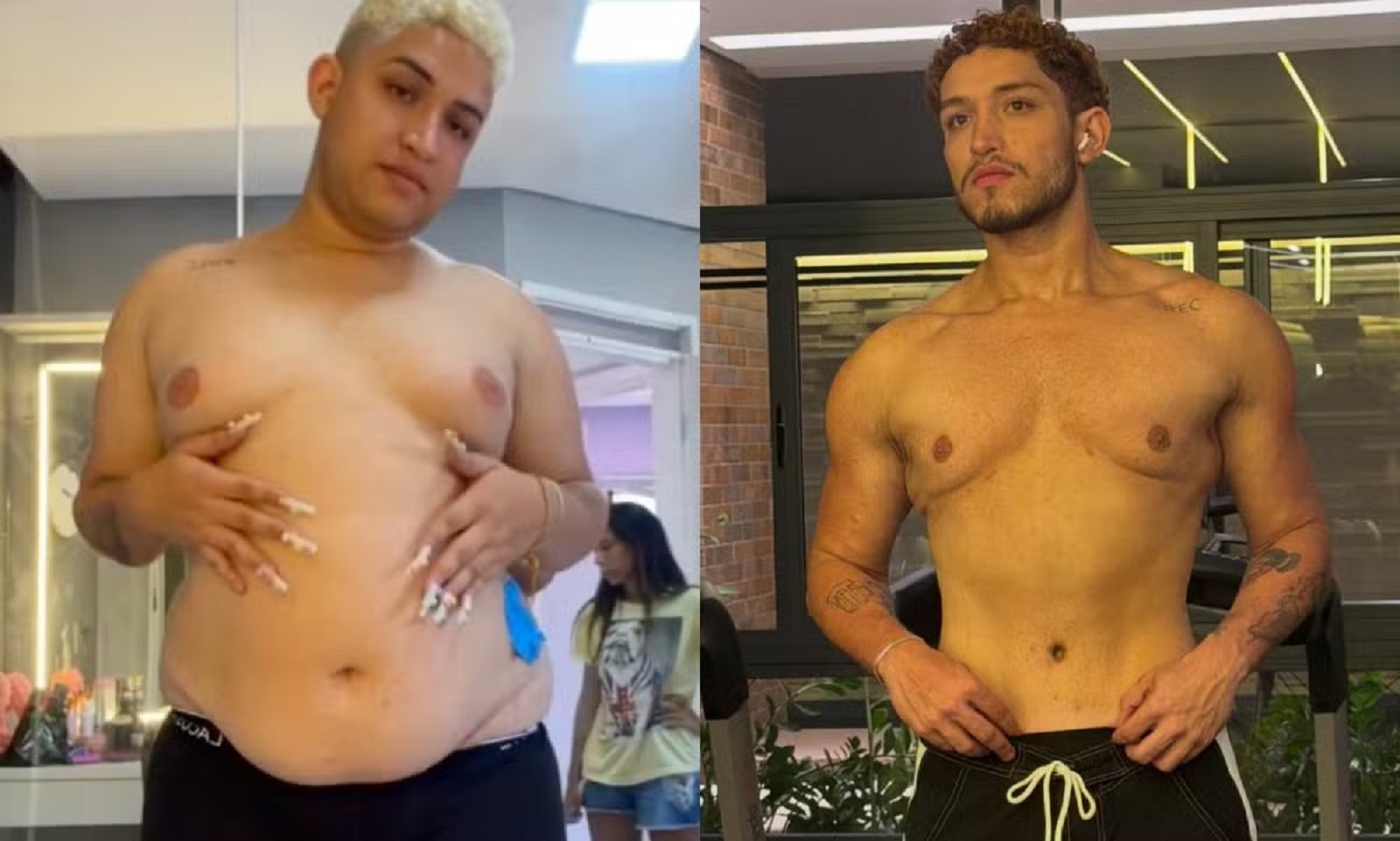 Influenciador elimina 57 kg em dois anos e surpreende famosas com transformação: “Tá tão gato!”